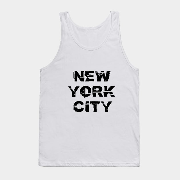 New York City Tank Top by cariespositodesign